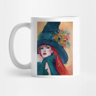 Pia Dora Halloween Witch by Renee Lavoie Mug